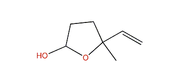 5-Methyl-5-vinyltetrahydrofuran-2-ol